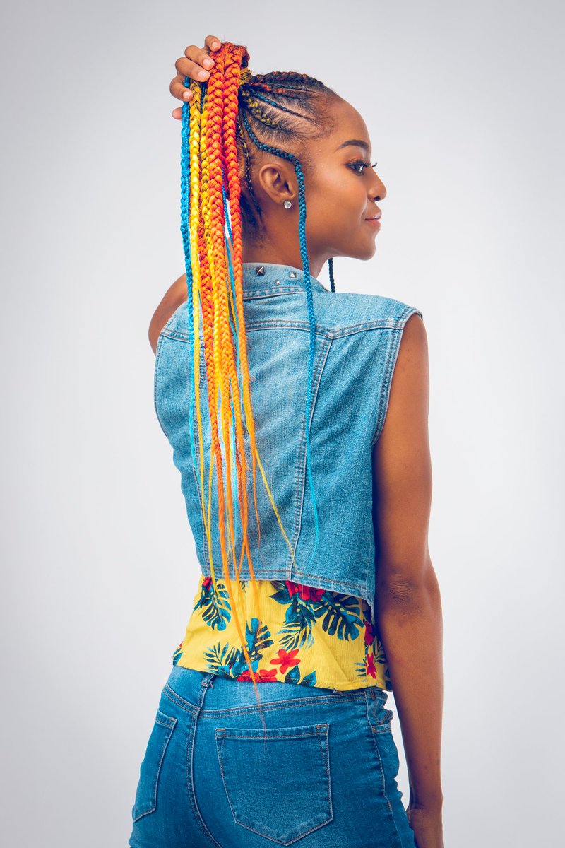 People will talk behind your back. Make sure to give them a beautiful view. #BlackGirlMagic #ezbraid