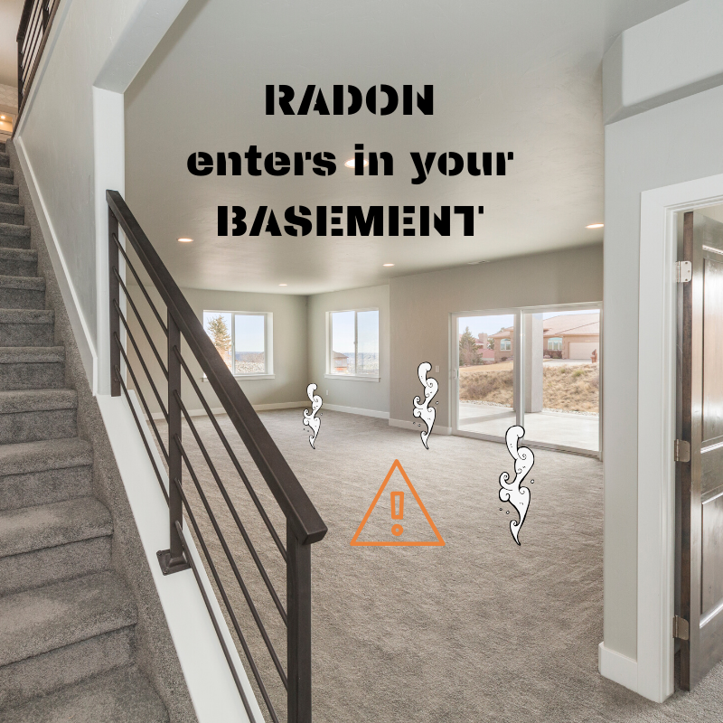 #Whatisradon?
Radon enters your home through holes like cracks and crevices in the foundation and walls!
#inspectforradon
Learn more about radon and what its harmful effects are on this great website- ow.ly/85lu50wUhhD
