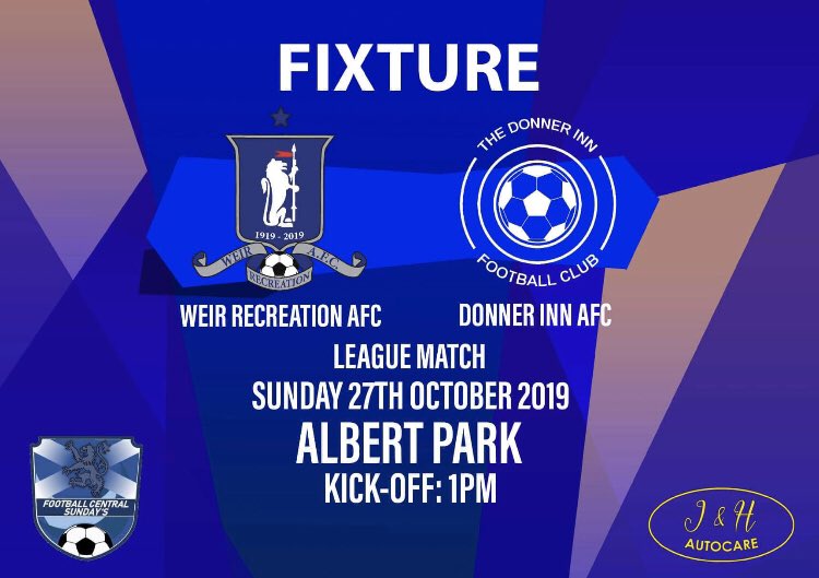 Weir Recreation AFC tweet media