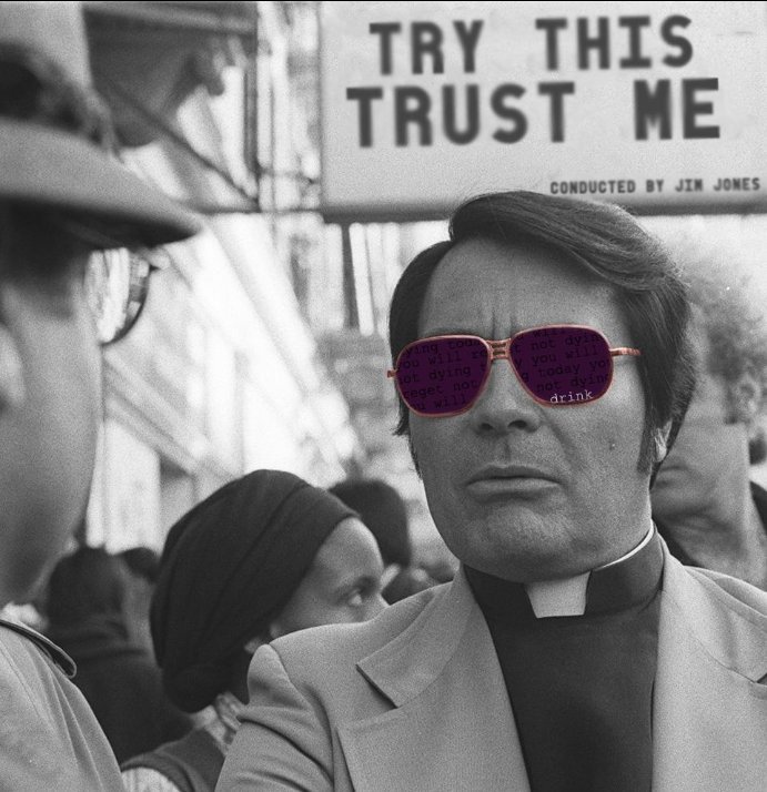 WOCWriters1's tweet image. None of the above! #kaynewest is one of the most disgusting false prophets since #RevJimJones . 
📢Also, once again #SlaveryWasNotAChoice !!! Just because kanye west is coming in the name of Jesus that does not mean that he is called or right. Some of us see right through it...