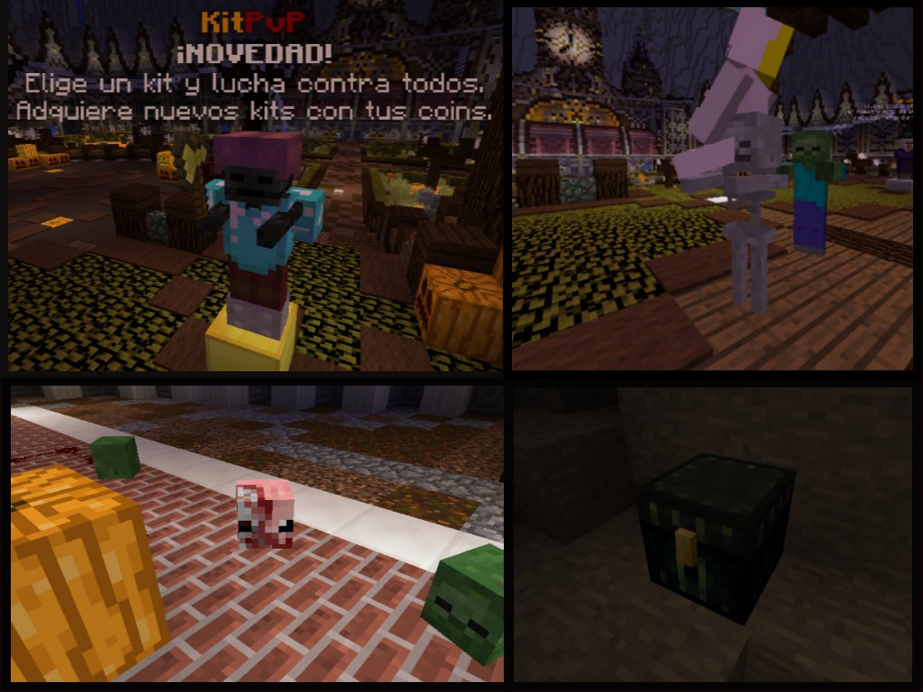 ¡TRUCO O TRATO! Así hemos llamado a la pequeña actualización especial del Halloween que hemos estado realizando durante los últimos días en el servidor... minespazio.com