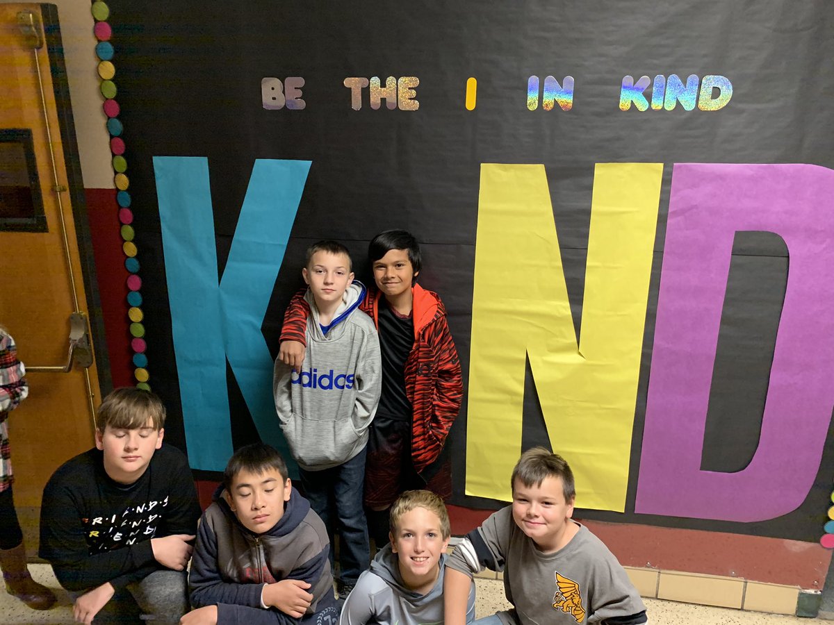 Be the I in Kind! <a href="/HydeElem/">Hyde Elementary</a> <a href="/HydePrincipal/">Hyde Principal</a> #bekindtooneanother
