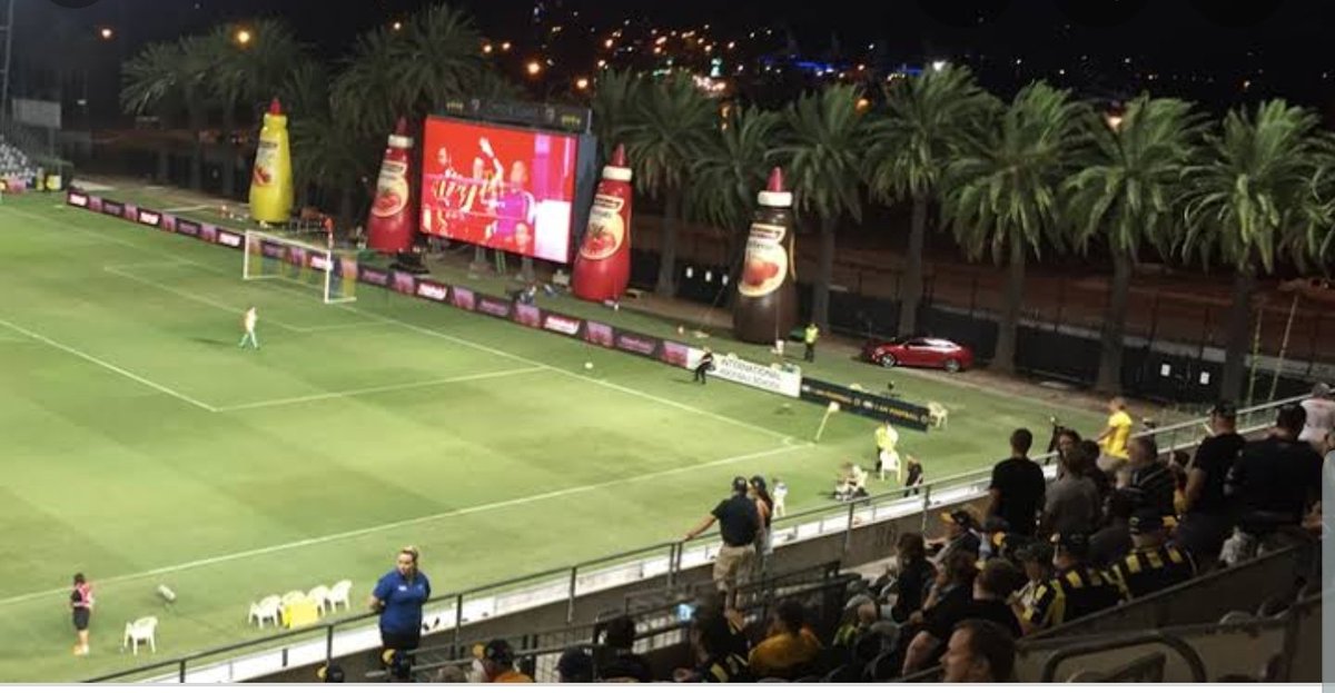 Canzirri's tweet photo. @FootballManager Would be a few years ago maybe fm 15 but I had Diego Maradona managing in the a-league (Australia) at the Central Coast Mariners. From world cup to sauce bottles https://t.co/SJv5wncSMo