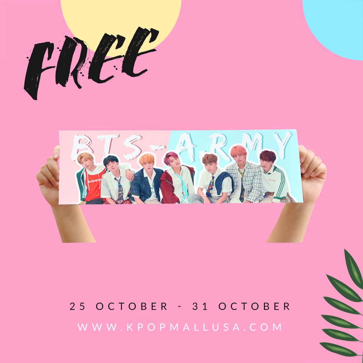 🔥FREE Merch🔥
-
✅ Free Army Merch
✅ Shipped from USA
.
⏩ bit.ly/2PqZ7lg
-
ℹ️ Use Code: "BTSARMY"
Offer valid only to USA &amp; CAN. 1 per order. Free Shipping does not apply. Offer subject to change without notice.
-⁠
#bangtanboys #btsgiveaway #kpopgiveaway #btsarmy