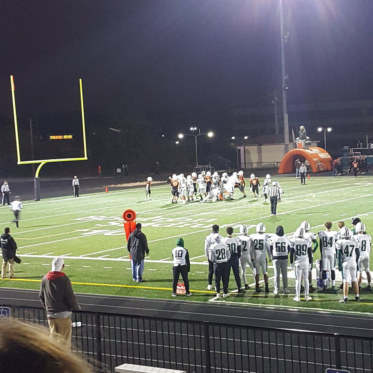 Our homecoming queen scores a touchdown and kicks the extra point as well! You go girl!