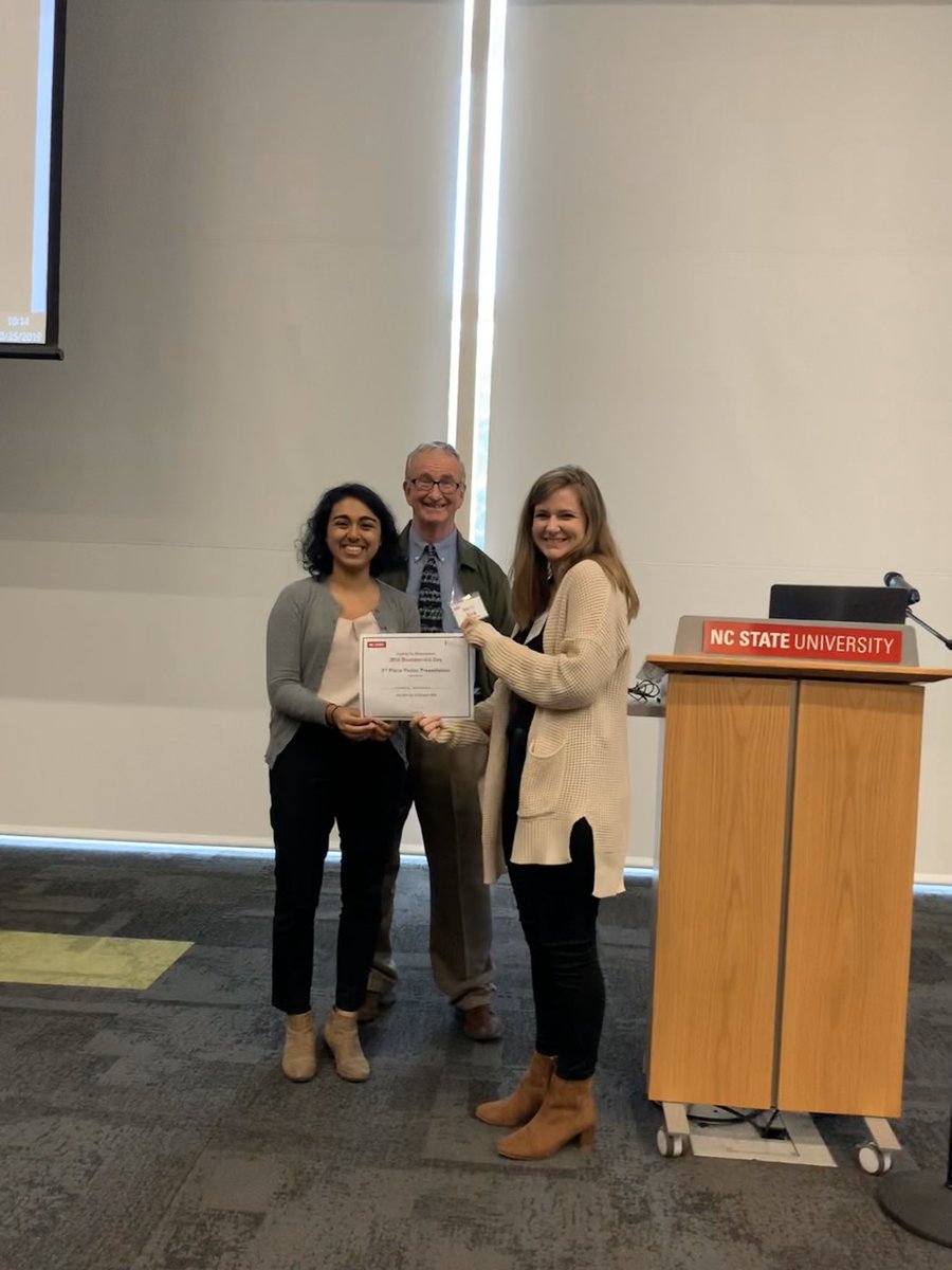 Ashley Brown (@brownlab_ncsu) on Twitter photo Congrats to #awhl graduate student <a href="/KimNellenbach/">Kimberly Nellenbach</a> for winning the 2nd place poster at #ncsu <a href="/SFBiomaterials/">SFBiomaterials</a> Day! @UNCNCSUBME Congrats to #awhl graduate student <a href="/KimNellenbach/">Kimberly Nellenbach</a> for winning the 2nd place poster at #ncsu <a href="/SFBiomaterials/">SFBiomaterials</a> Day! @UNCNCSUBME