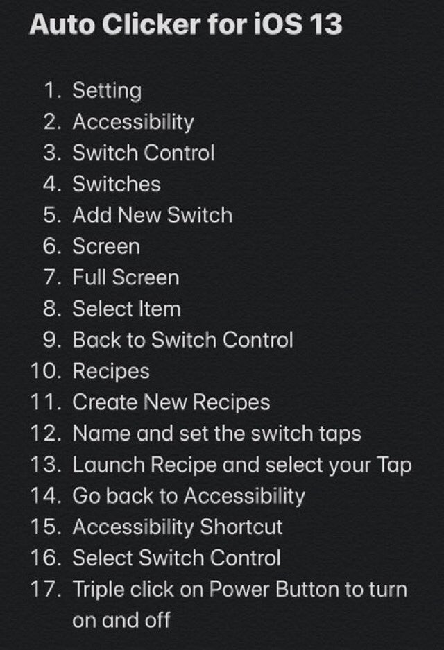 Simplified iOS 13 (iPhone X-11 pro.. mostly) tutorial.. by @Rainbow_Cloud17 Note steps 4-9 is when u don’t have the “swithches” set up like the following photos..