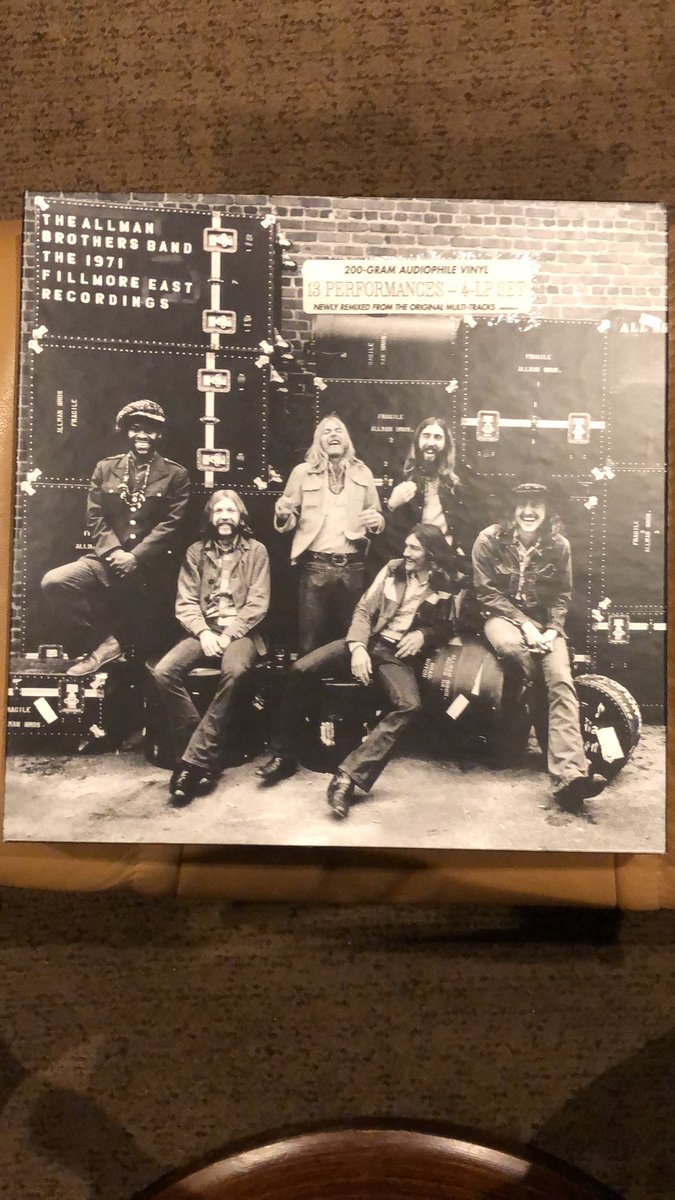 “Wake up mama...turn your lamp down low” 

Folks, the 🎶 right here is so very good for the soul! 

“The Road Goes On Forever” 

Thank you Lord, for #GreggAllman #DuaneAllman #BerryOakley #DickeyBetts #Jaimoe #ButchTrucks #TheAllmanBrothersBand #FilmoreEast ❤️✊🙏