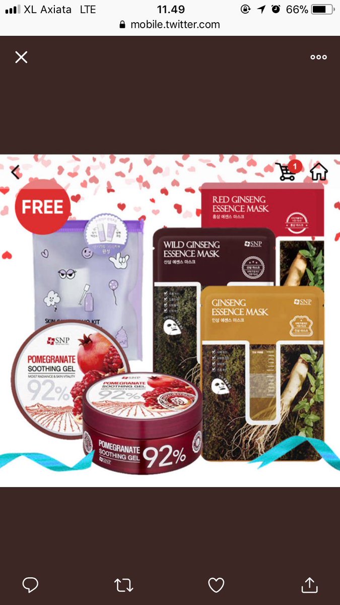 indriasmini's tweet photo. #SkincareGratisNanaz 💖💖 https://t.co/0tC81T1NVp