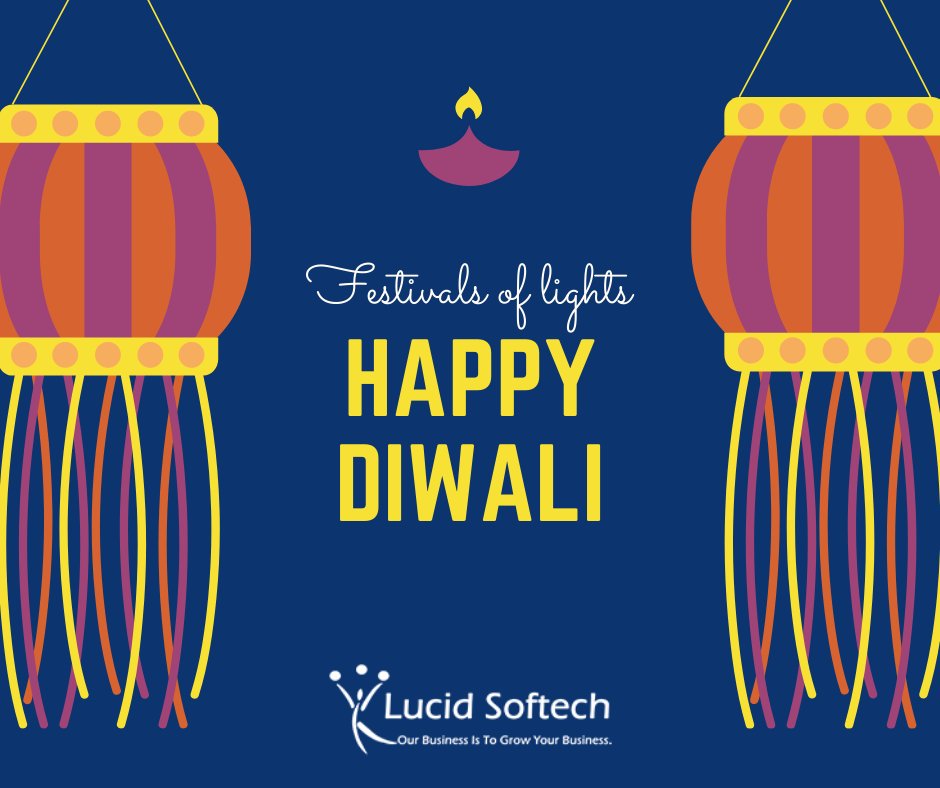 lucidsoftech's tweet image. May the festival of light brighten up you &amp;amp; your near and dear ones lives.

#HappyDiwali from team Lucid Softech IT Solutions.