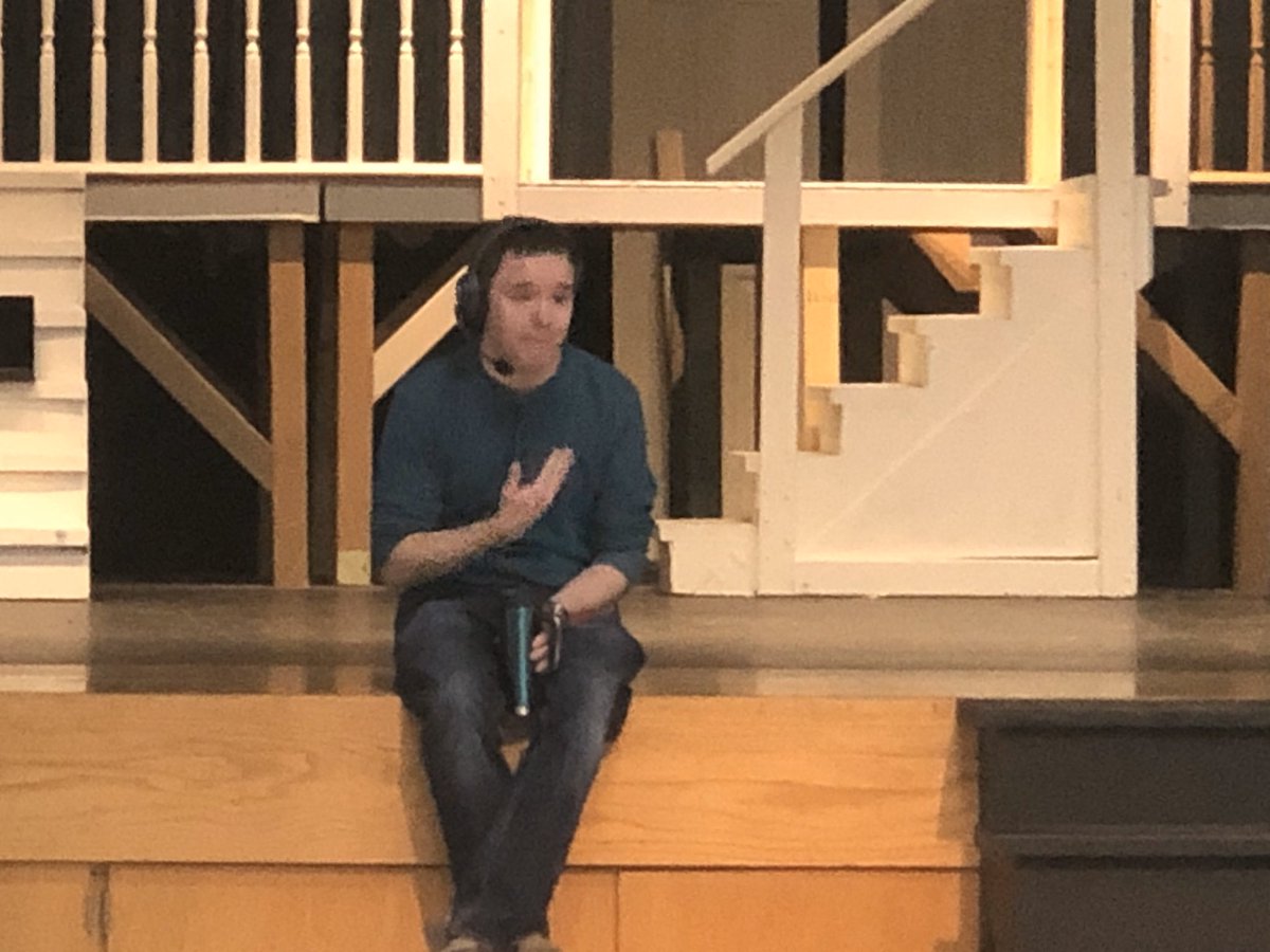 KotlowskiTanya's tweet photo. The school was alive with the sound of music. Some students were able to sleep in. Not these kids! The production must go on. Great job students. #necedahpride https://t.co/NlQ0AGDD41