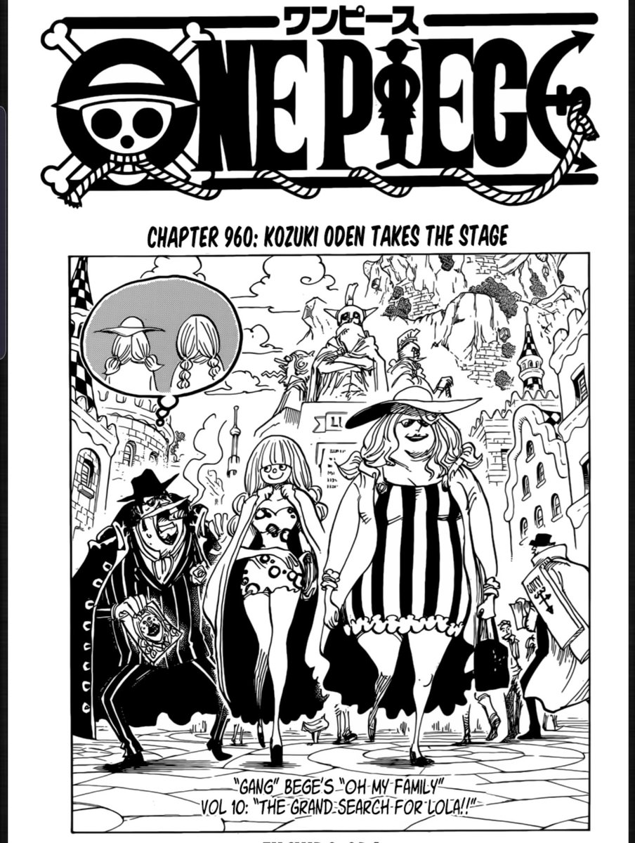 ℍ𝕒𝕪𝕒 민우 One Piece Chapter 961 Onepiece961 T Co Vat2ozqj7q