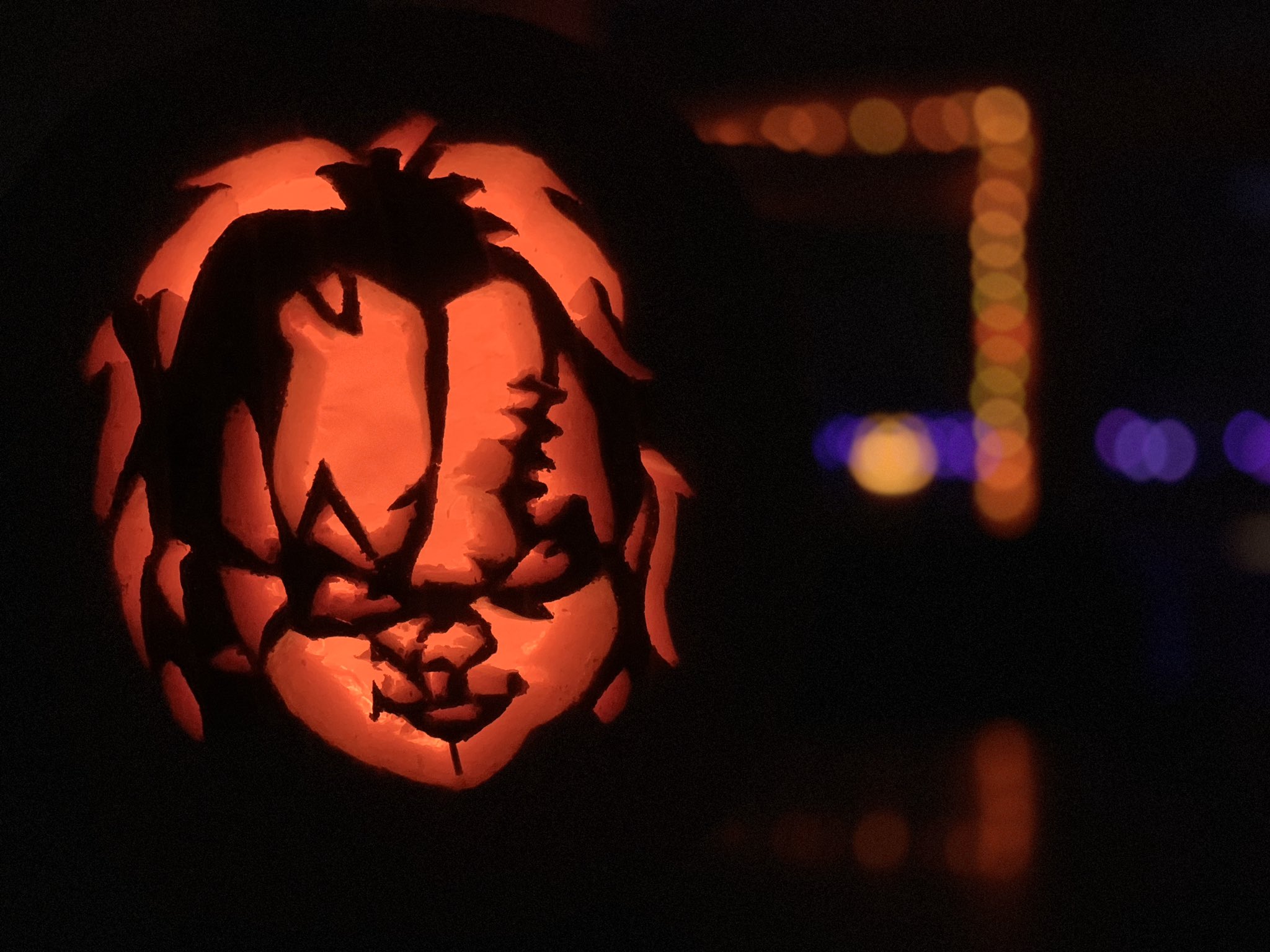 Chucky pumpkin sales