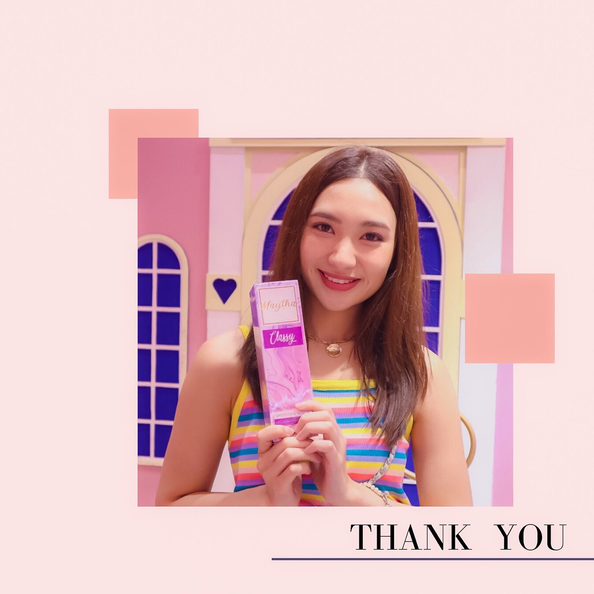 maythathailand's tweet photo. ขอขอบคุณ   คุณ #tungmayyie ที่ไว้ใจเลือกใช้ผลิตภัณฑ์ของ Maytha นะคะ  💓😊 

เชิญมาทดลองกลิ่นหอมๆ และหาซื้อ #Maytha ได้ที่ร้าน @CastleCBkk สา��าสยาม และ สาขาแฟชั่นไอซ์แลนด์ ค่ะ 

#น้ำหอม #โลชั่นน้ำหอม #lotion #Perfume https://t.co/e4BfBXLgah