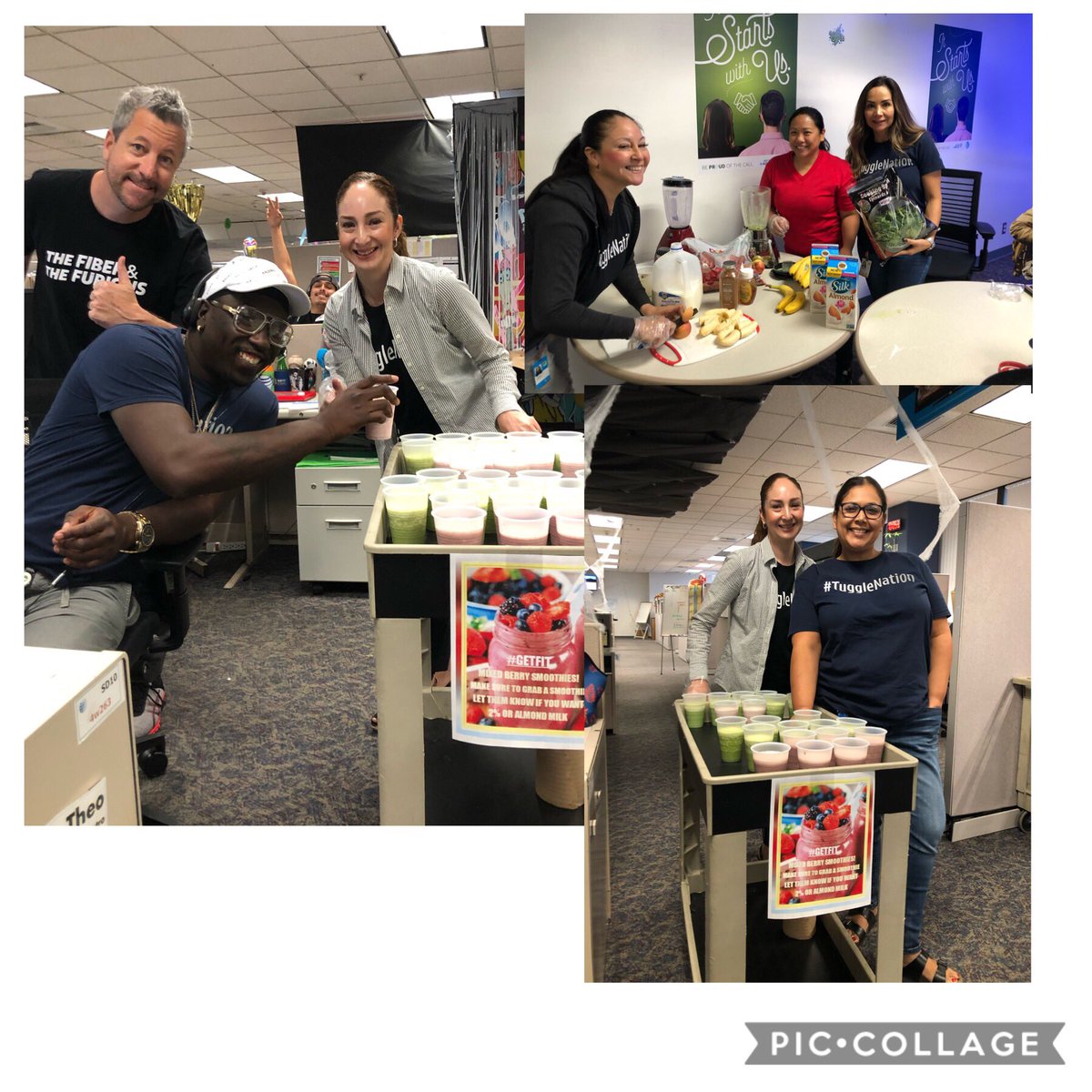 Get Fit Challenge in Full effect with delicious smoothies for our Grinding Reps!  #TUGGLENATION <a href="/griselg72/">Griselda</a>  <a href="/johnny_Soliz/">Johnny Soliz</a> <a href="/Mr_Andres_Caro/">Andres Caro</a> <a href="/SdX/">sdx</a> <a href="/shreesbal/">sherese</a> @TeamNerrySD10 <a href="/beautybytraloni/">LALA MILLER-DAVIS</a> @sdx_vic #Bestyearever #solizstrong