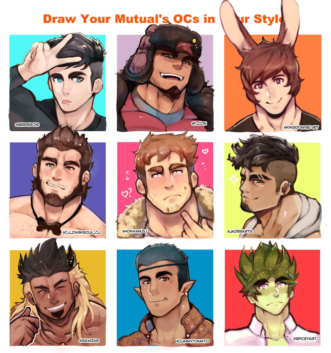 Robokeh on X: Finished~ I had fun doing this- It was a nice way to get  back into form ☺️ @jaderarts @hokawazu @f_con @serperoir @CJ_DarkSoul_CJ  @cummytomato @spiceyart @gawzar @kingdomvelvet t.cohfs68h8tDk  X