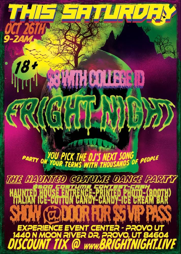 moises51028571's tweet photo. @BRIGHTNIGHTUTAH Itβs going to be the biggest party everyone come through!!! #frightnightprovo https://t.co/ICIiBSepdQ