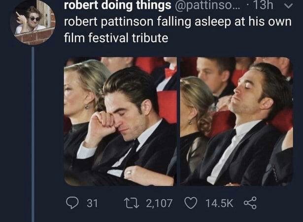 no one is doing it like robert pattinson...
