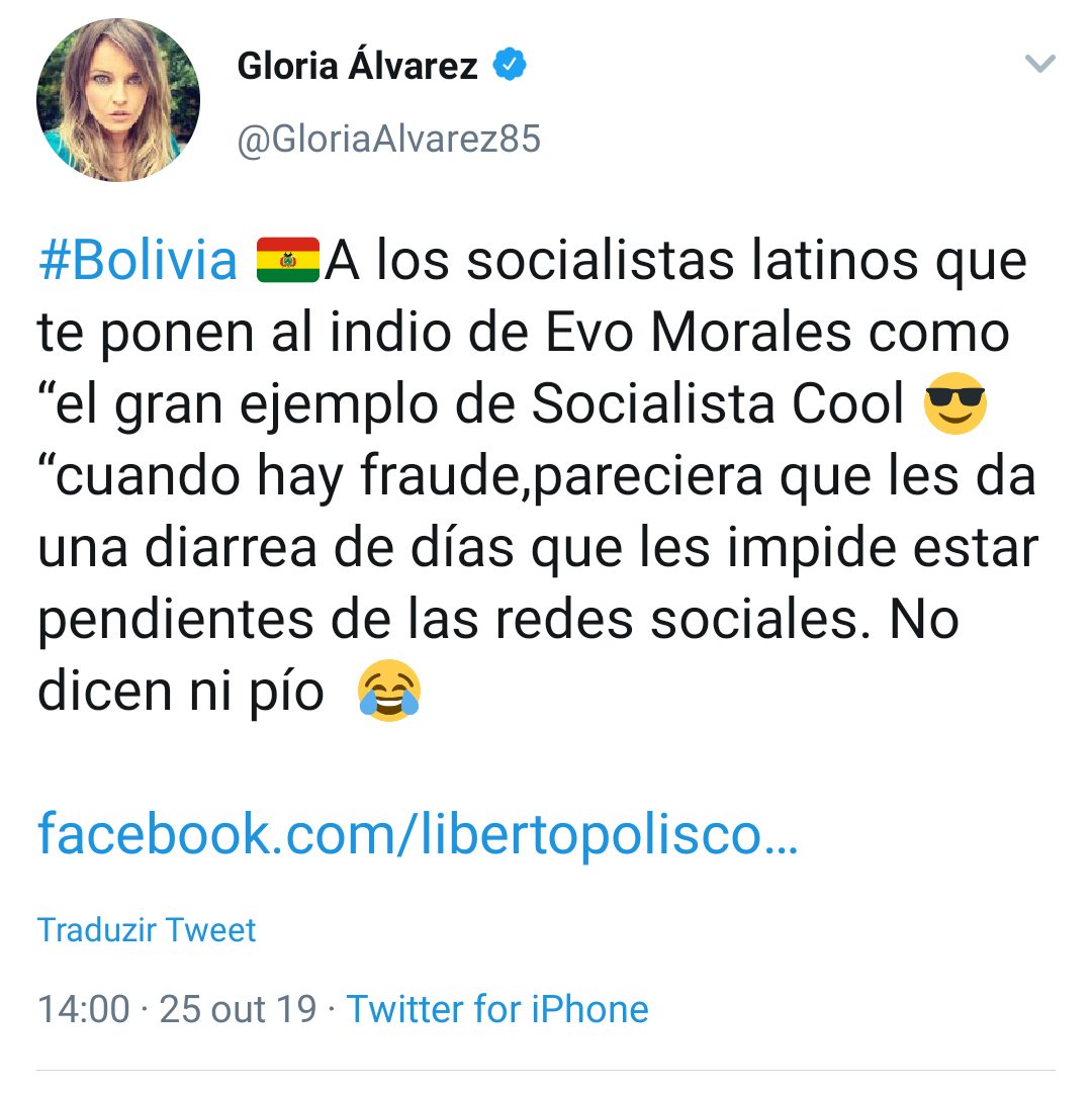 Ni el Fin de la Historia pudo salvarnos del racismo de esta mujer (cuya ascendencia europea no se deslinda de su elitismo), quien aún osa llamar «indio» a una persona de fenotipo americano. ¿No que la colonia y la lucha de clases/castas ya habían quedado muy atrás, “libertarios”?