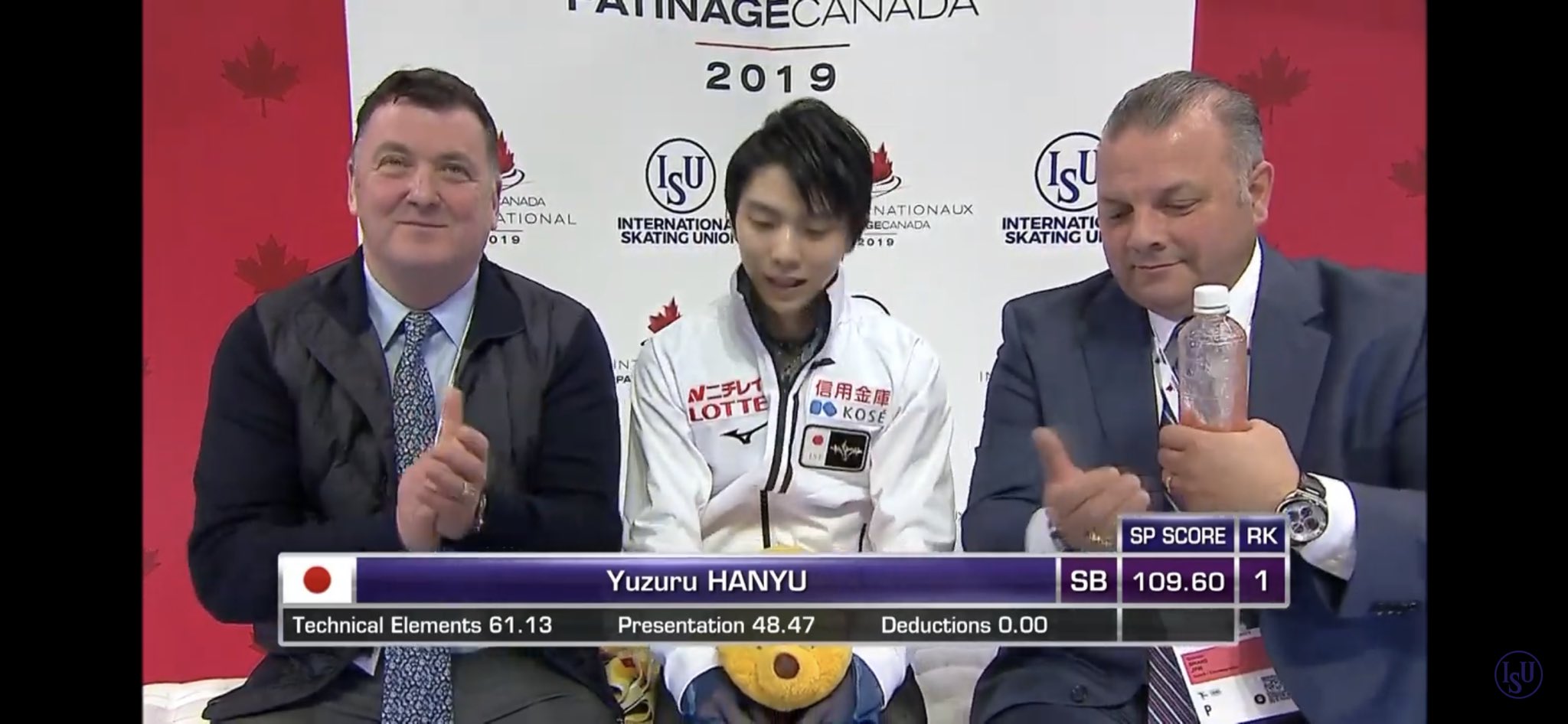 yuzuru hanyu sci2019 practice 3 e sp