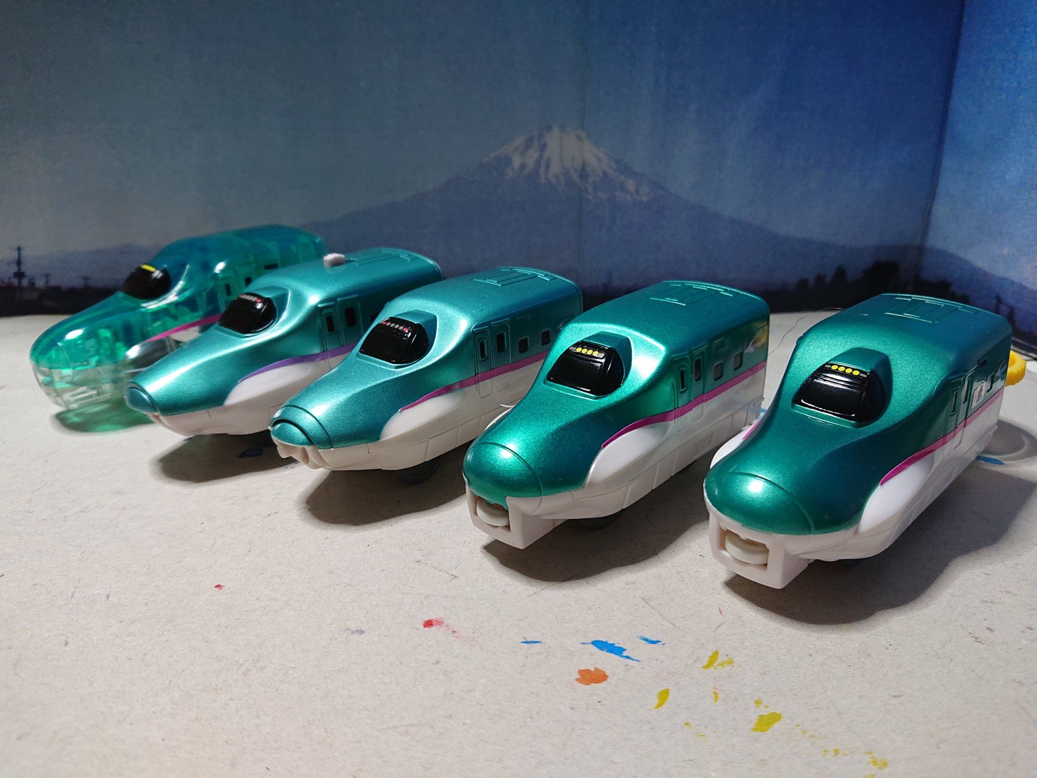 プラレール 東北新幹線セット　⑪ 鉄道道路併用橋セットが凄い‼ プラレール 2023年11月新製品情報