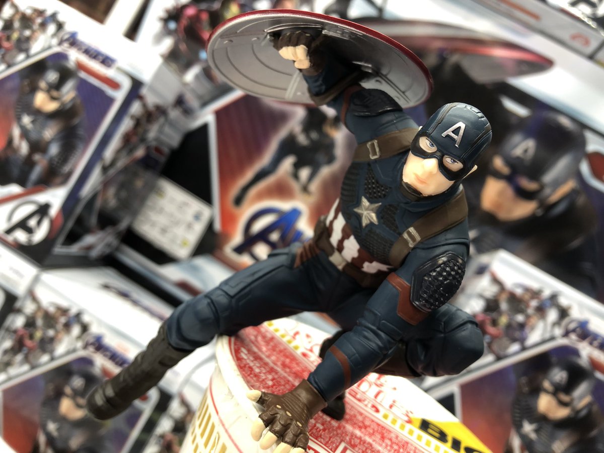 タイトーステーション 海老名ビナウォーク A Twitteren プライズ 新景品 アベンジャーズ エンドゲーム ぬーどるストッパーフィギュア キャプテン アメリカ が登場 カップ麺のフタの上に乗せることができるカッコイイポージングのフィギュアです ぜひご挑戦され タイトーステーション 海老名ビナウォーク A Twitteren プライズ 新景品 アベンジャーズ エンドゲーム ぬーどるストッパーフィギュア キャプテン アメリカ が登場 カップ麺のフタの上に乗せることができるカッコイイポージングのフィギュアです ぜひご挑戦され