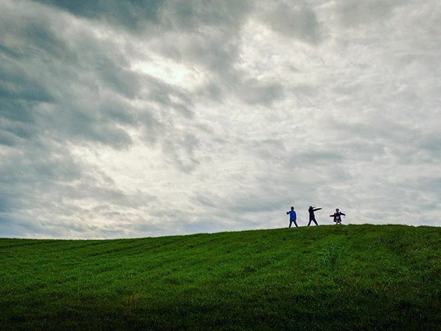 Great day for a visit out to the old family #farm. Kids enjoyed the view. ift.tt/36a9u2T
