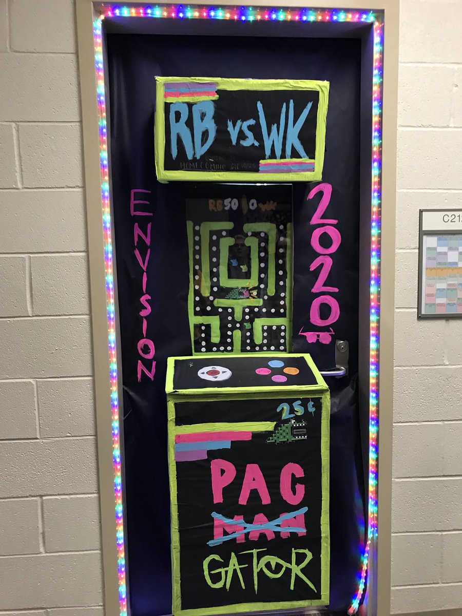 RBHSGators's tweet photo. Some of the doors decorated for our Welcome Home contest. #RBspiritweek https://t.co/o88TY9UUJo
