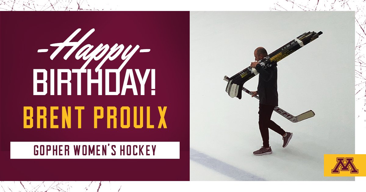 Happy birthday to the Real MVP, #GWH Equipment Manager <a href="/brentproulx/">Brent Proulx</a>! 🥳