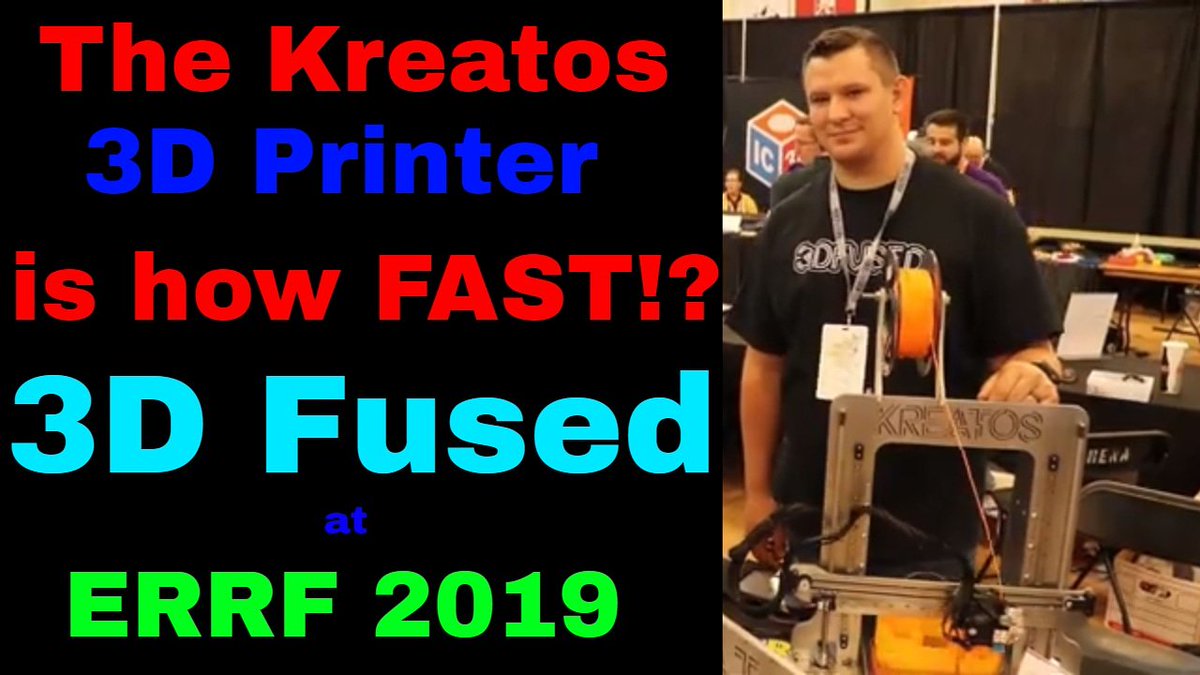 TheEdgeofTeck's tweet photo. One of the coolest things at @eastreprapfest were the @3dfused Kreatos printers! @3dmakernoob would agree! Thanks Kodi for the interview!
https://t.co/DIxTdrQoTB
#3dprinted #3dprinterworld #3dprints #3dprintlife #3dprinterkit #3dprintinglife #3dprint #3dmakernoob #3dfused https://t.co/5hUwRSgMzG
