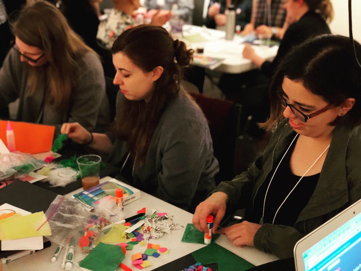 CommunityWordPr's tweet photo. Tonight’s Opening Night for the Teaching Artist Project was spectacular! We have a truly great group of artists in our community this year & we can’t wait to get started tomorrow! ❤️
.
.
#teachingartist #artist #teacher #teachers #artsed #TAsrock #teachingartistproject https://t.co/HRTikmyMc9