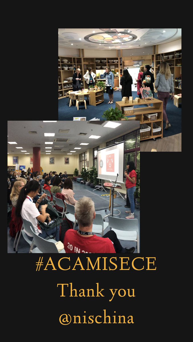 <a href="/nischina/">Nanjing International School</a> #ACAMISECE So wonderful to listen to our colleagues sharing about the “Heart-Mind-Body” of the child and to also share our new EY Centre.