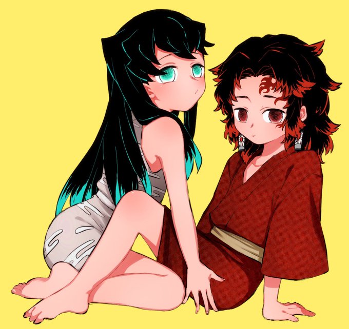 ゆたかさんがTwitterに投稿した時透無一郎(鬼滅の刃)のイラスト。
