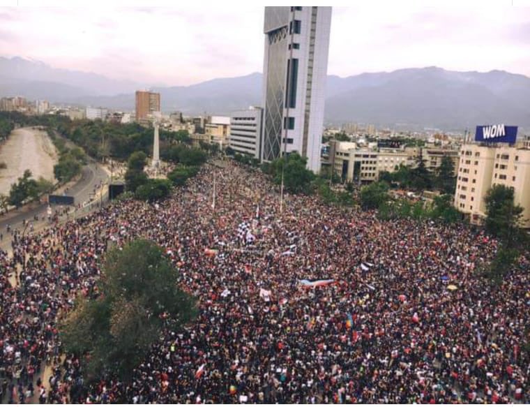 #LaMarchaMasGrandeDeChile ❤️