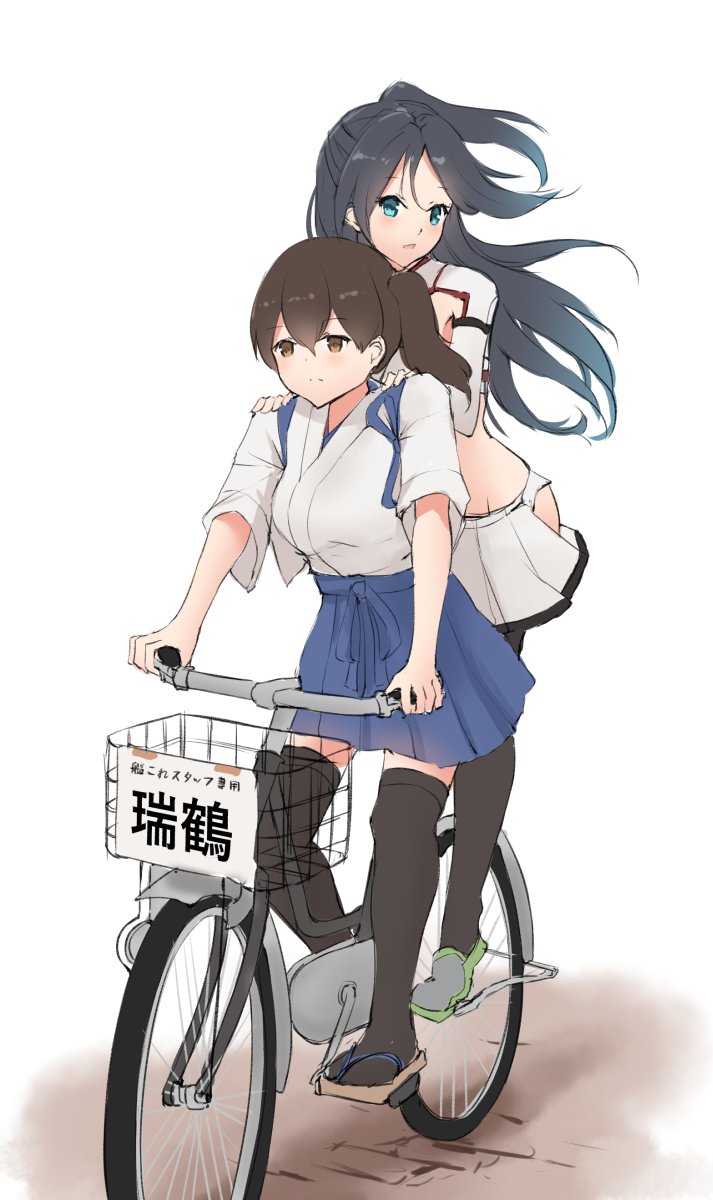 加賀(艦隊これくしょん) ,葛城(艦これ) 「#貴方の世界観を詰め込んだ作品を見せてください 」|K街⚓🍮🐴🍅のイラスト