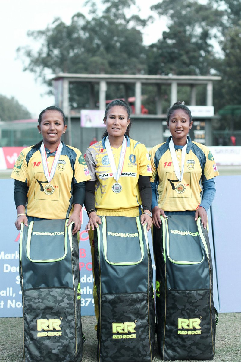 BBSPORTS8's tweet photo. An initiative taken by Queens Event Management and vision from @lama_chhumbi enhanced by @ShekharRRSports for this beautiful smile of hope and determination. Well done #WCL19 @Ayushgtm05 and everyone involved. Welcome to #RRFamily ladies. #TheGameChanger https://t.co/VCZwKnAtMg