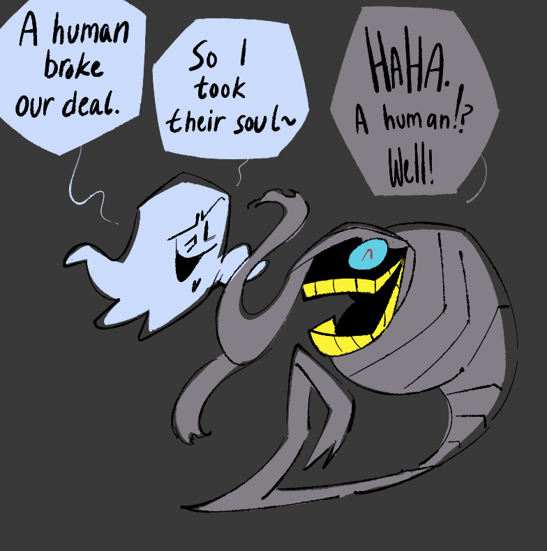 Haven and Mido have a ghostly chat. Don't you hate it when your best friend points out your insecurity😳👻