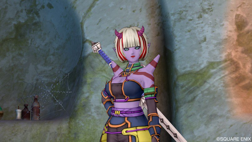 あさまち ストーリー進めたらすぐ魔族化したけどオガ子だとあんまり変わらない 他の種族だとドワ子が可愛くなってて羨ましいな Dqx