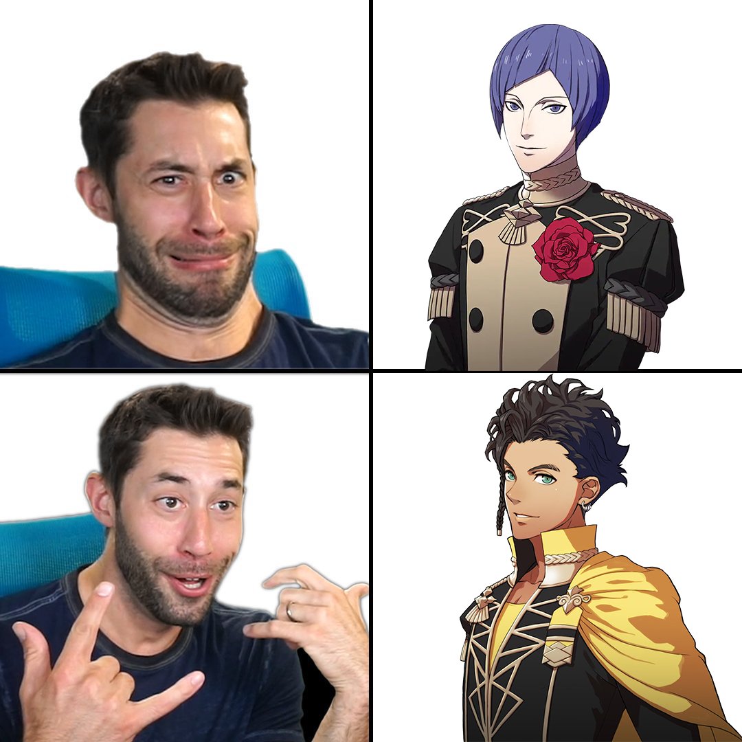 Claude_Schemes's tweet image. With Lorenz not on this platform, I don't see a reason not to make a little fun of him. Plus, my VA has quite the reaction image, why not use it to my advantage?