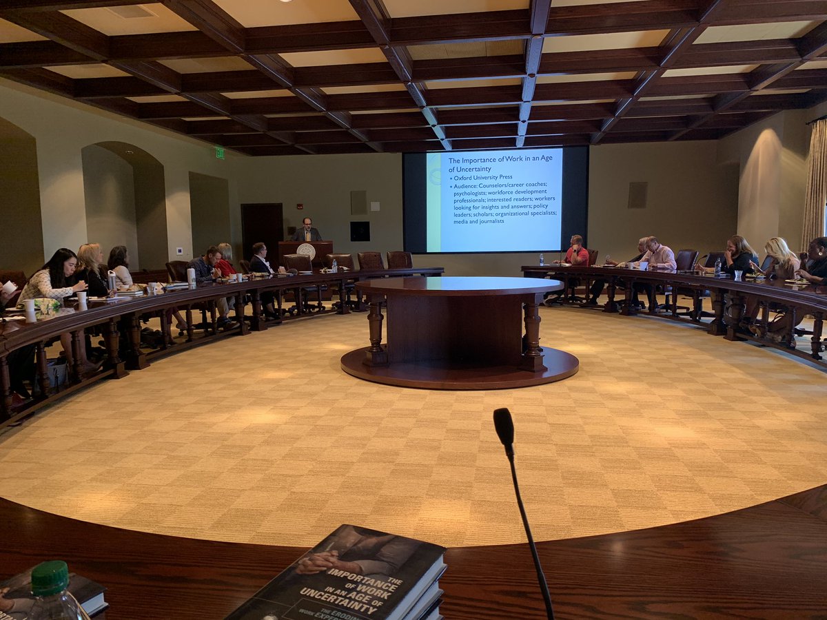 EdHidalgoSD's tweet photo. @lisadawley @BlusteinDavid @ElliottWasher @CVWorldofWork @USD_JI Thank you Dr. Dawley for hosting us today @USD_JI for @BlusteinDavid’s talk on the #ImportanceofWork. So many great conversations with so many important partners and researchers engaged in the study of work in peoples’ lives. #cvwow https://t.co/LRpe3ekfPj