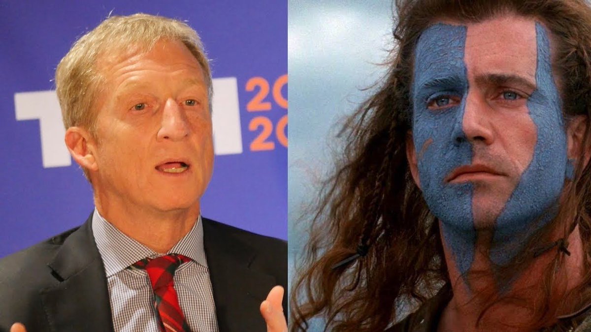 BeLessStupid4's tweet photo. NEW VIDEO: We Just Revealed The Secret Message Tom Steyer Is Sending Democratic Voters With His Choice of Tie. 
https://t.co/sRLGlxAAMT via @YouTube
#steyer2020 @TomSteyer https://t.co/DFKAEiVXMS