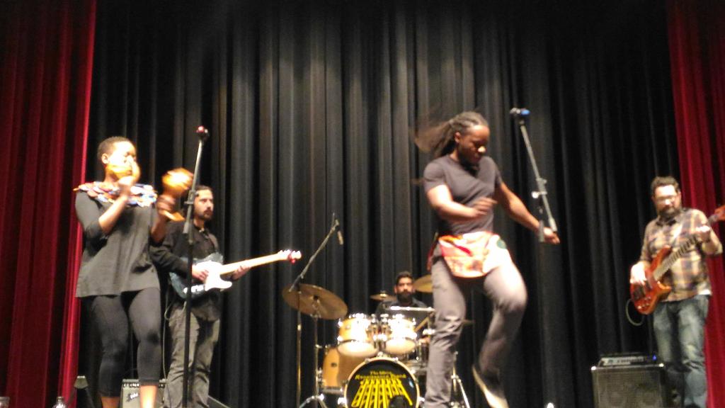 Mbira Renaissance band rocking Shona music and dance Con Hall, U of A