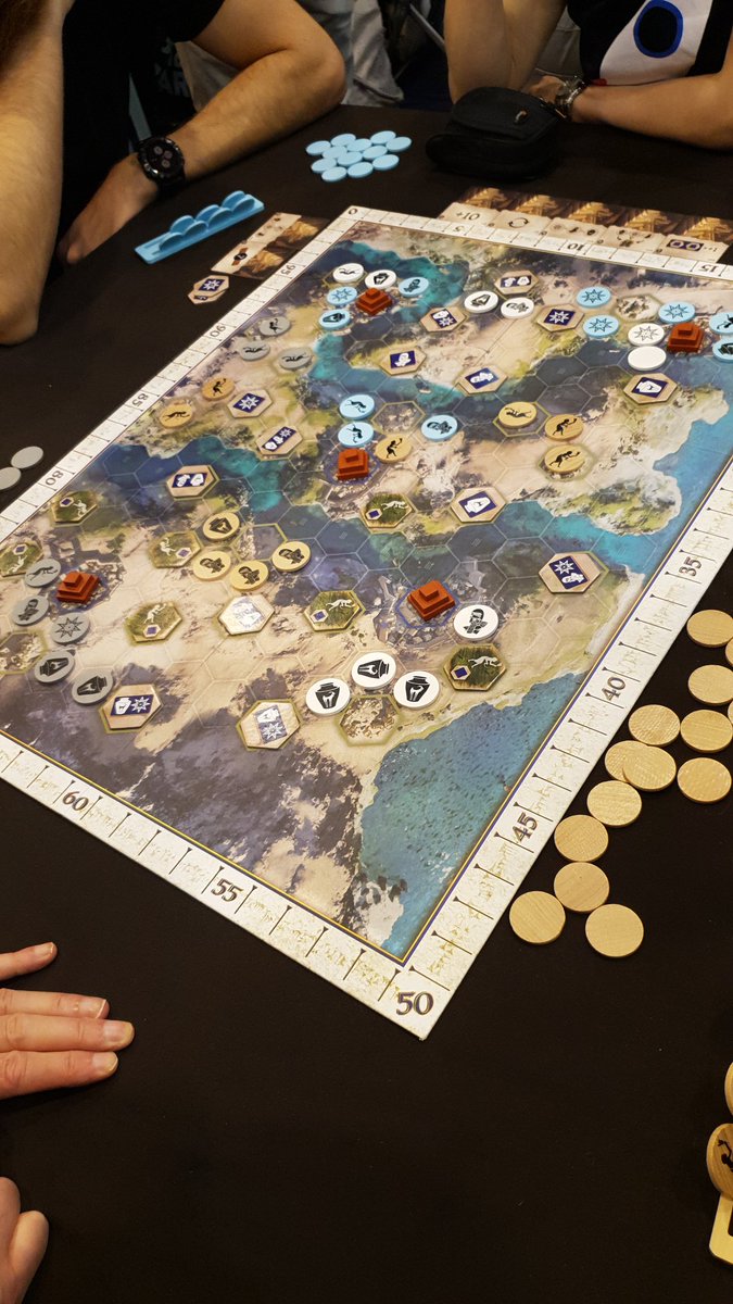 Advent Games On Twitter Second Stop At Spiel19 Day 3 Was Ludonova We Had Great Fun With Cupcake Empire Ceylon And Cosmogenesis Last Year And This Year Yukon Airways And Babylonia Grace