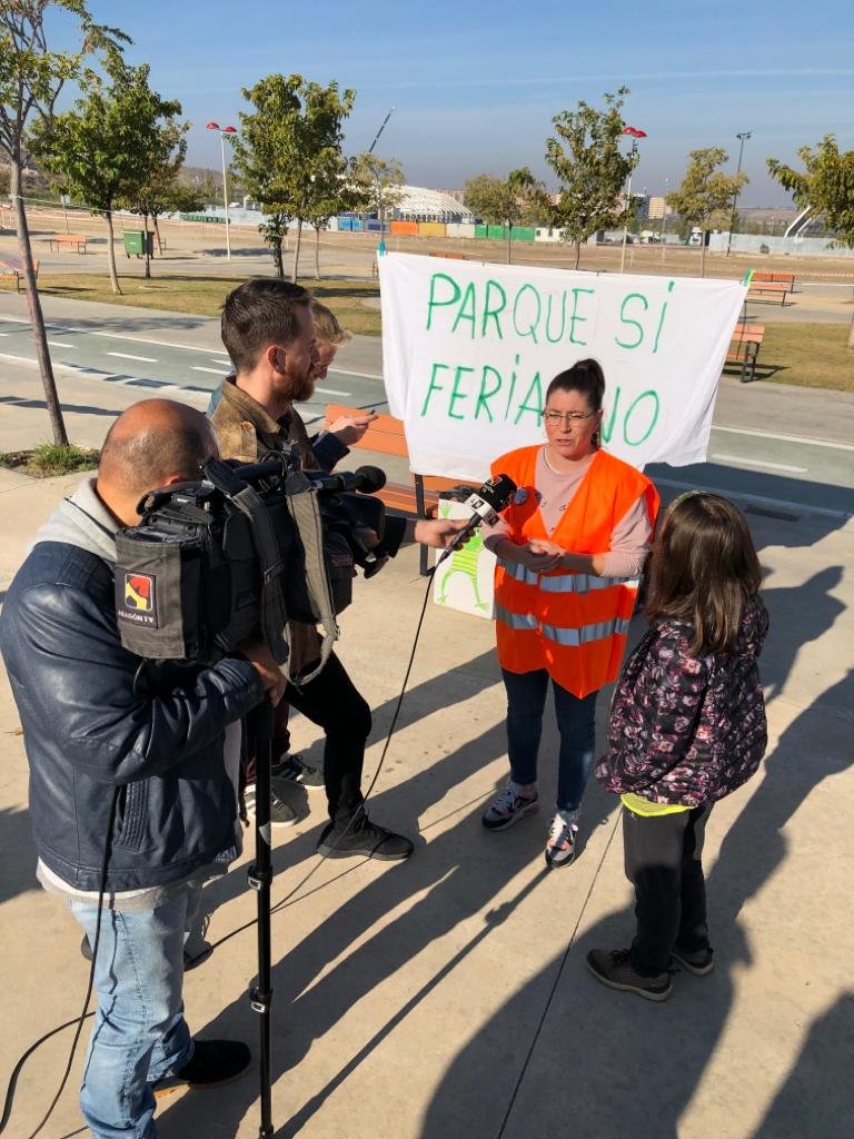 Ya está todo en marcha en la plaza Ben-Hur para la reivindicación del Parque de Libro de la Selva