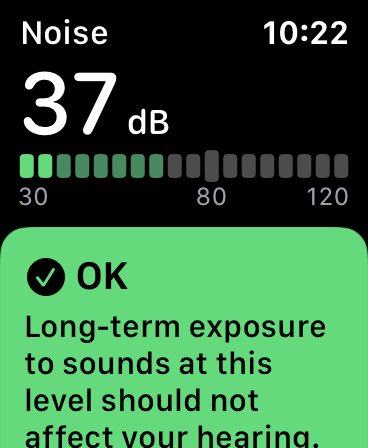 neokaplanis's tweet photo. An idea I was trying to push for many years now. Finally @Apple got on it ! Thanks 🍏 ❤️#hearing #noise #auditoryscience #watchos6 https://t.co/IP7X97pawj
