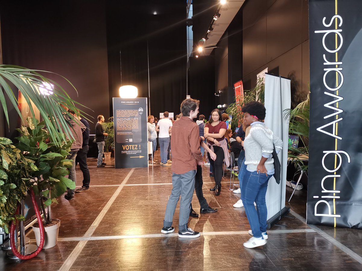 Le public de la <a href="/citedessciences/">Cité des sciences et de l'industrie</a>  et le jury des Ping Awards Étudiants se sont donné rendez-vous pour tester les 10 jeux vidéo étudiants en compétition.