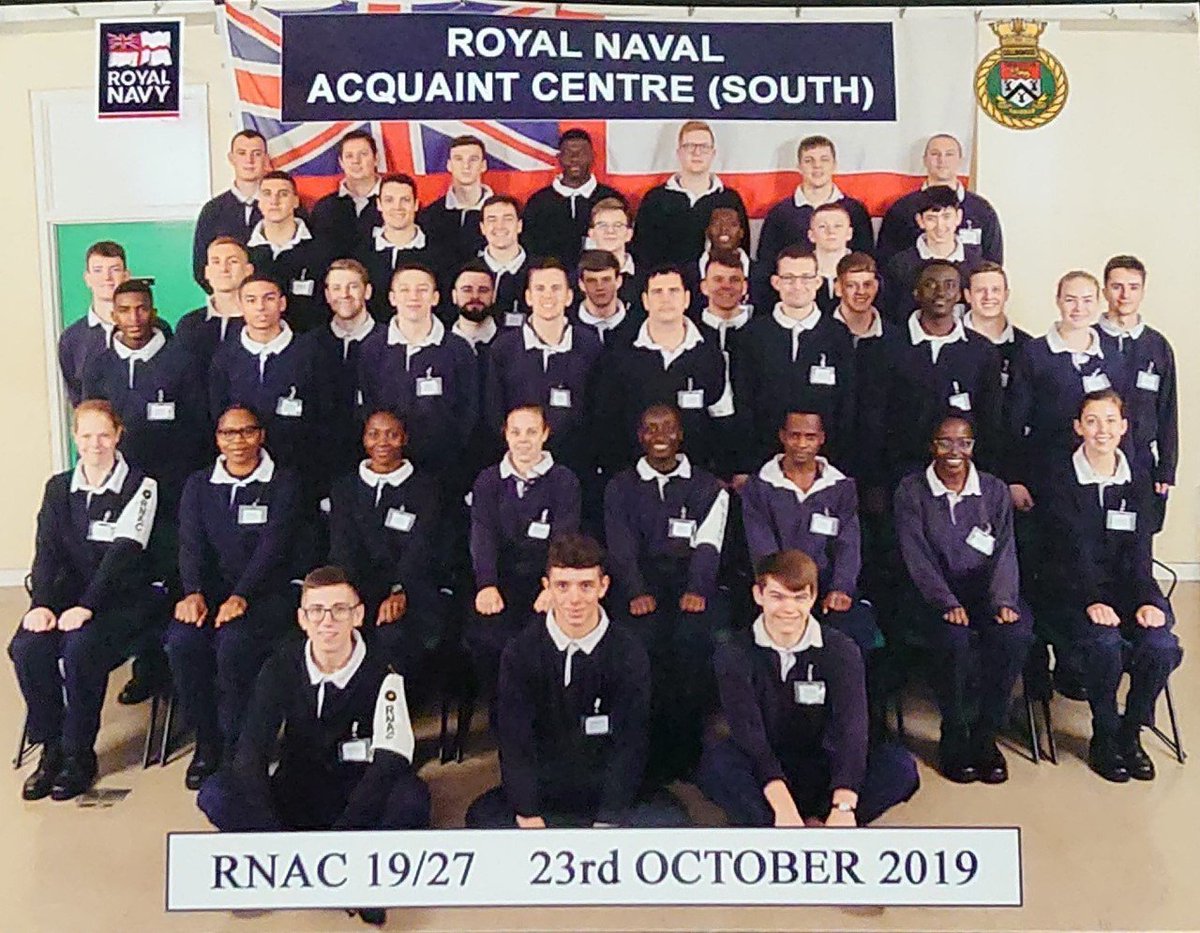 MPCT_HQ's tweet photo. All at MPCT offer their congratulations to AB Tillison who passed RNAC this week with flying colours. 
The are 4th row 3rd in from the left. #Royalnavy #makingofyou #rolemodel #mpctportsmouth @royalnavy ⚓ https://t.co/hKFlt07K9o