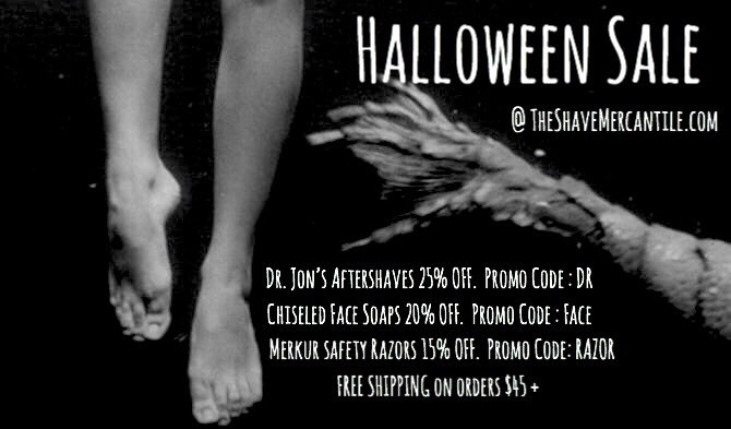 Halloween Sale is now LIVE @ TheShaveMercantile.com