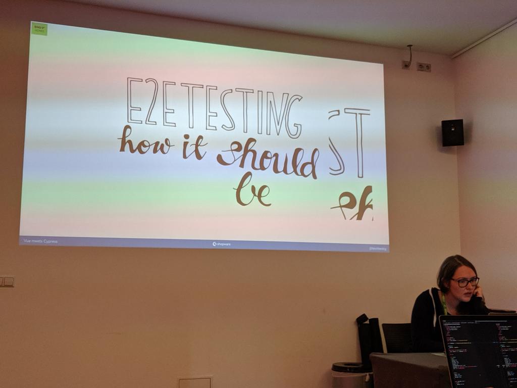 mrtopf's tweet image. Next up: end to end testing in #VueJS 

#e2etesting #vuecamp