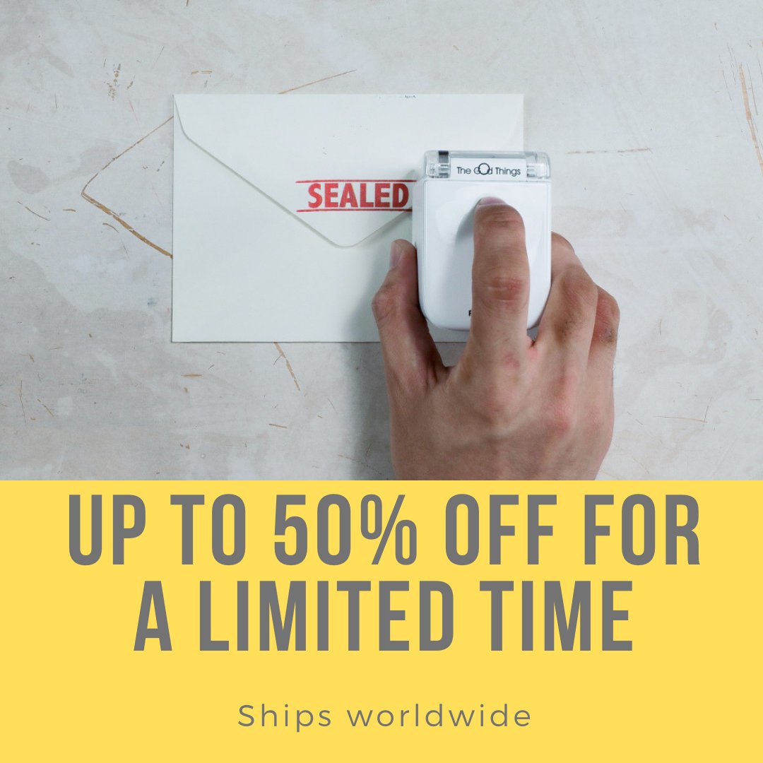 InnovatGadgets's tweet photo. PrinCube Mobile Printer https://t.co/Lmb3mGT1rb
The World's Smallest Mobile Color Printer for all Materials and Surfaces.
.
#printer #portableprinter #mobileprinter #gadget #gadgets #penprinter #discount #discounts #deal #deals https://t.co/sfbmEMVVYa